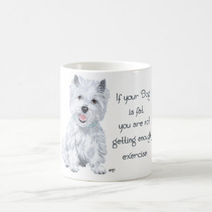Mug Sagesse de Westie - Chien gros?