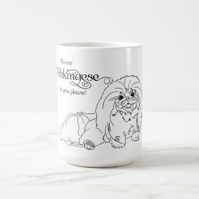Mug Sagesse et esprit du Pékinois (Centre)