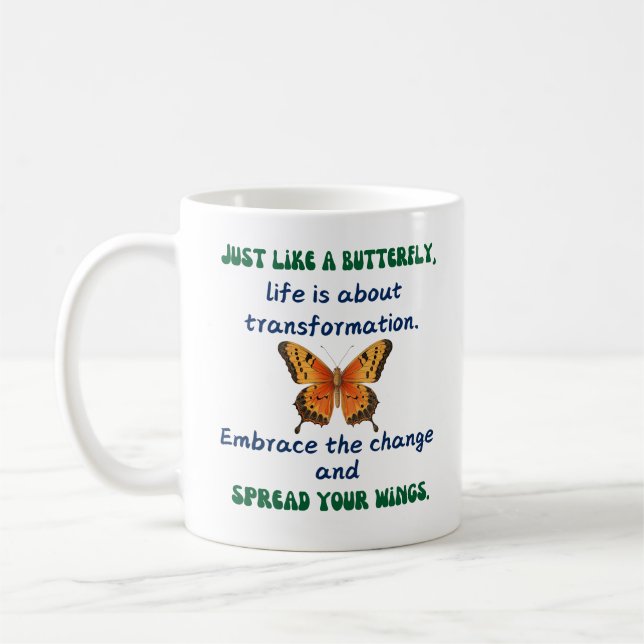 Mug Sagesse papillon (Gauche)