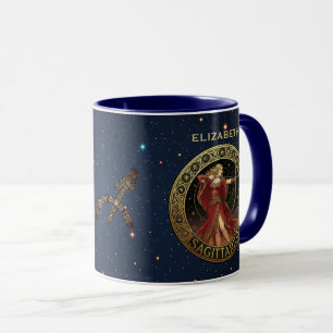 Mug Sagittaire Archer Symbole du zodiaque pour elle