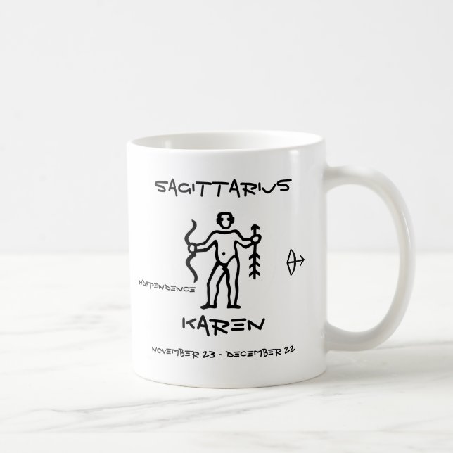 Mug Sagittaire personnalisé (Droite)