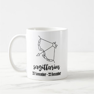 Mug Sagittaire, Signes zodiaques