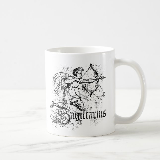 Mug Sagittaire zodiaque vintage (Droite)
