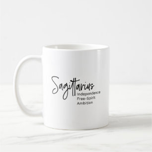 Mug Sagittarius signe zodiaque trait positif