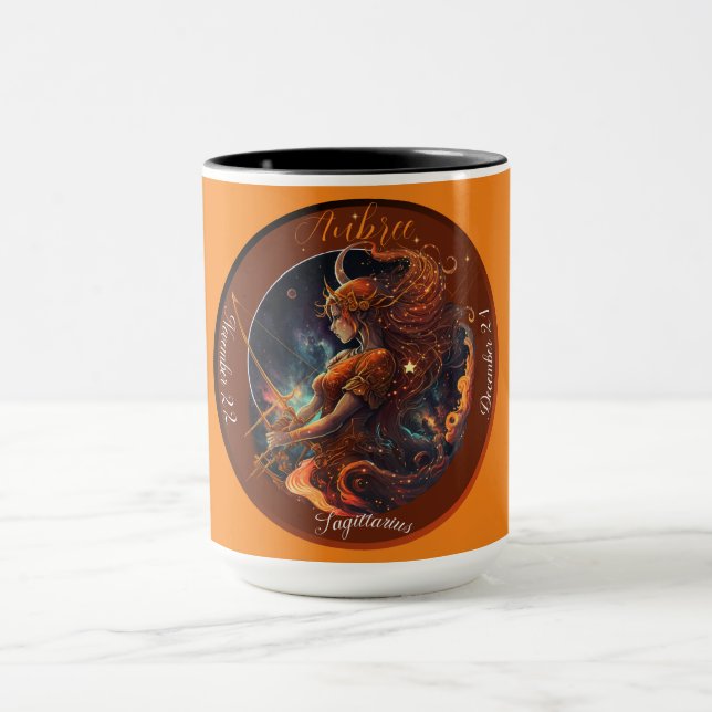 Mug Sagittarius Zodiac Café Personnalisable (Centre)