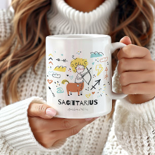Mug Sagittarius Zodiac Mug, Astrologie Cadeau