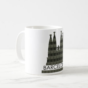 Mug Sagrada Familia Barcelona Skyline