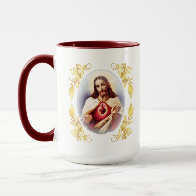 Mug Sagrado Corazon de Jesus Detente (Gauche)