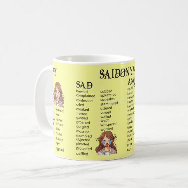 Mug Saidonyms (Devant gauche)