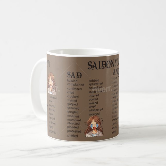 Mug Saidonyms (Devant gauche)
