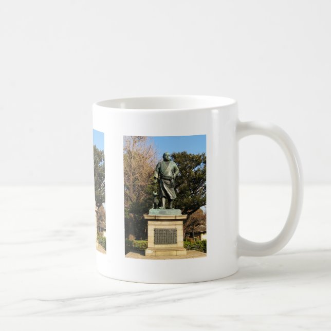 Mug Saigo Takamori (Le Dernier Samurai) & Statue du Ch (Droite)