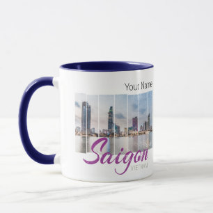 Mug Saigon (Ho-Chi-Minh-Stadt) HCMC Vietnam Souvenir