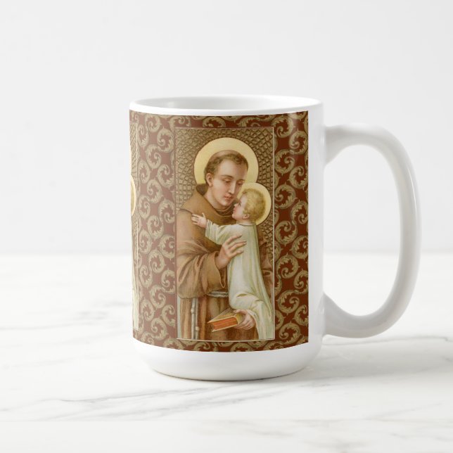 Mug Saint Antoine de Padoue et le Christ Enfant (JM 05 (Droite)