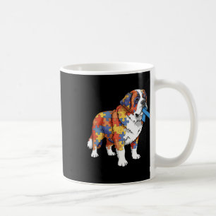 Mug Saint Bernard Puzzle Sensibilisation à l'autisme F