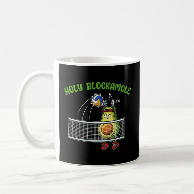 Mug Saint Blockamole I Volleyball Avocado Alimentation (Gauche)