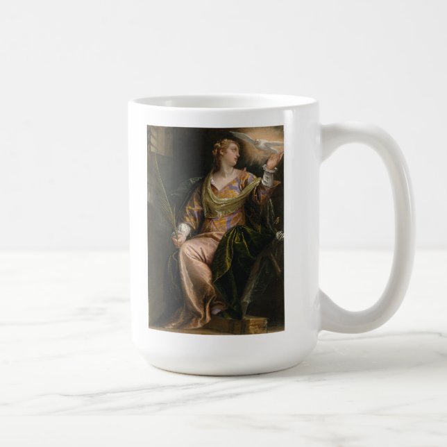 Mug Saint Catherine de l'Alexandrie en prison (Droite)