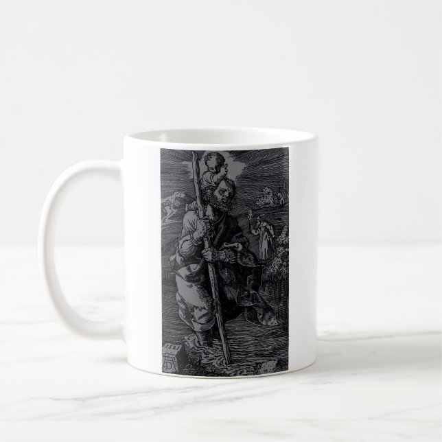 Mug Saint Christophe vénéré par les chrétiens  (Gauche)
