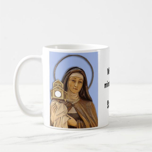 Mug Saint Clare d'Assise (Gauche)