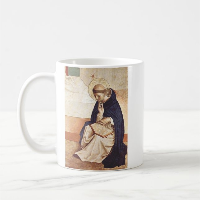 Mug Saint Dominic de Guzman par Fra Angelico (Gauche)
