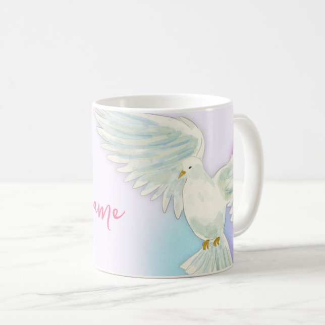 Mug Saint-Esprit personnalisé & Gradients Chrétien (Devant droit)