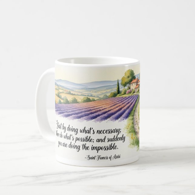 Mug Saint Francis Assisi  (Devant gauche)