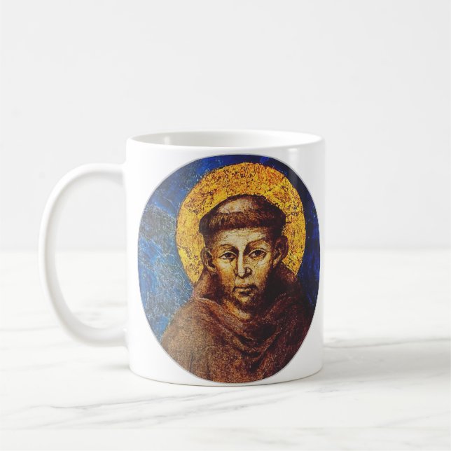 Mug Saint François d'Assise Le Cantique de la Création (Gauche)