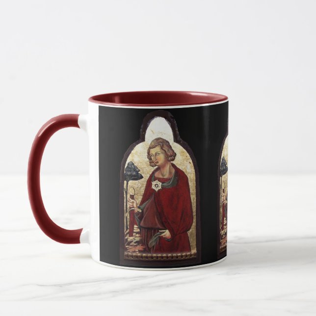 MUG SAINT GALGANO / LÉGENDE DE L'ÉPÉE DANS LE ROCHER (Gauche)