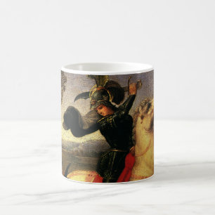 Mug Saint George combattre le dragon par Raphael Sanzi