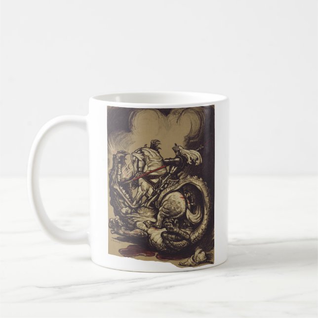 Mug Saint Georges et le Dragon Grand Martyr (Gauche)