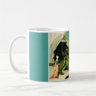 Mug Saint-Georges médiéval et le Drago