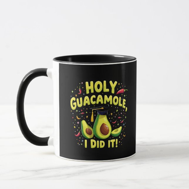 Mug Saint Guacamole Je L'Ai Fait Graduation Cinco De M (Gauche)