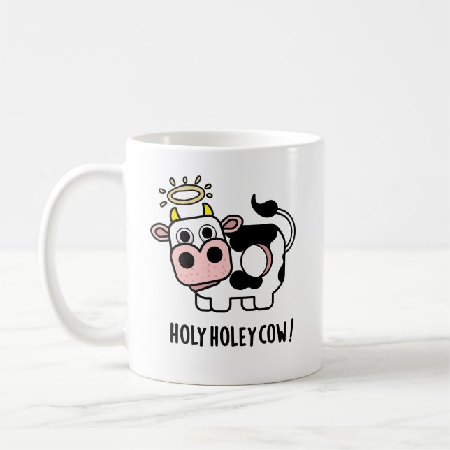 Mug Saint Holey vache drôle animal jeu (Gauche)