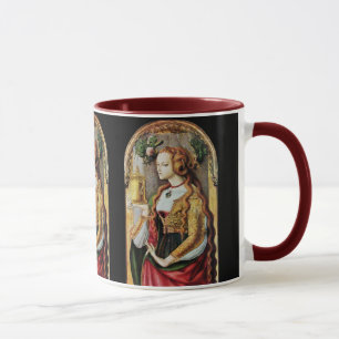 Mug SAINT MARY MAGDALENE, rouge noir