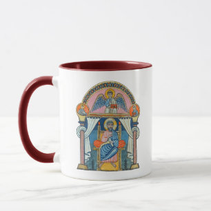 Mug Saint Matthew - Manuscrit médiéval