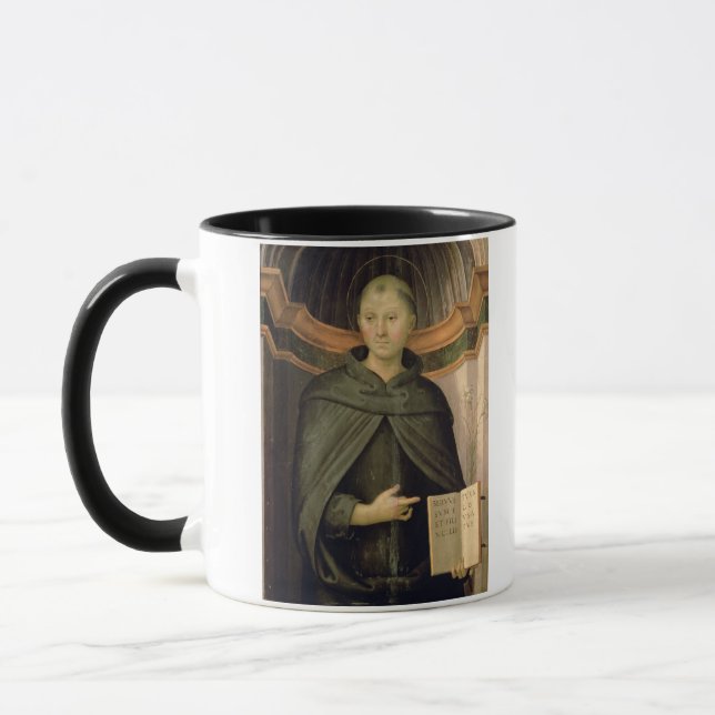 Mug Saint-Nicolas de Tolentino (panneau) (Gauche)