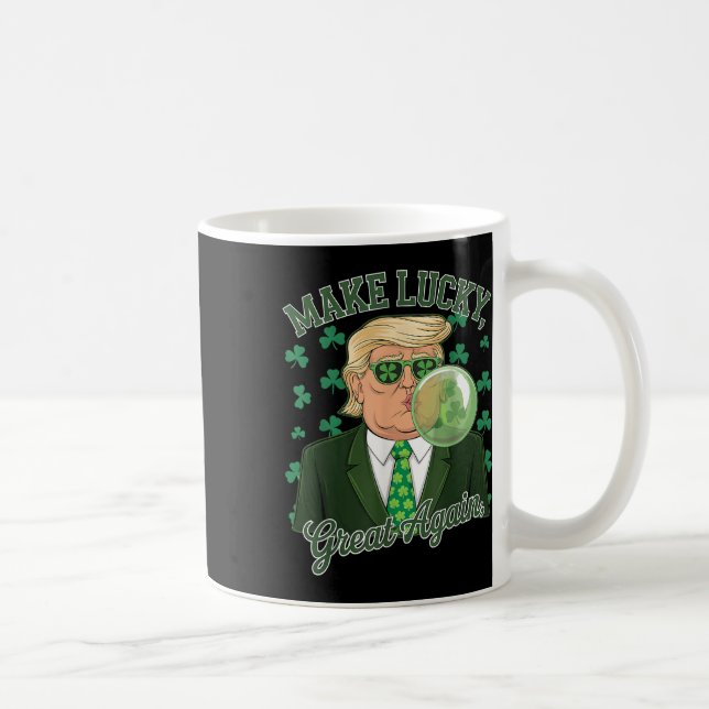 Mug Saint-Paddys Day Trump Bubble Gum Rendre Lucky Gra (Droite)