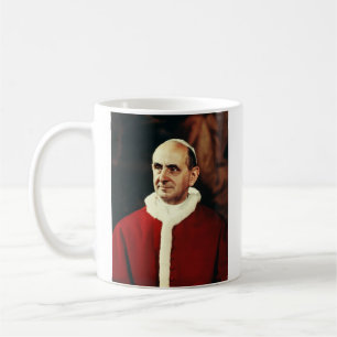Mug Saint Pape Paul VI chef de l'Église catholique