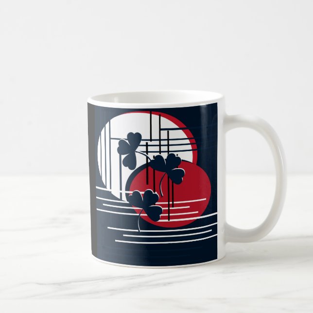 Mug Saint Patrick, abstraction (Droite)