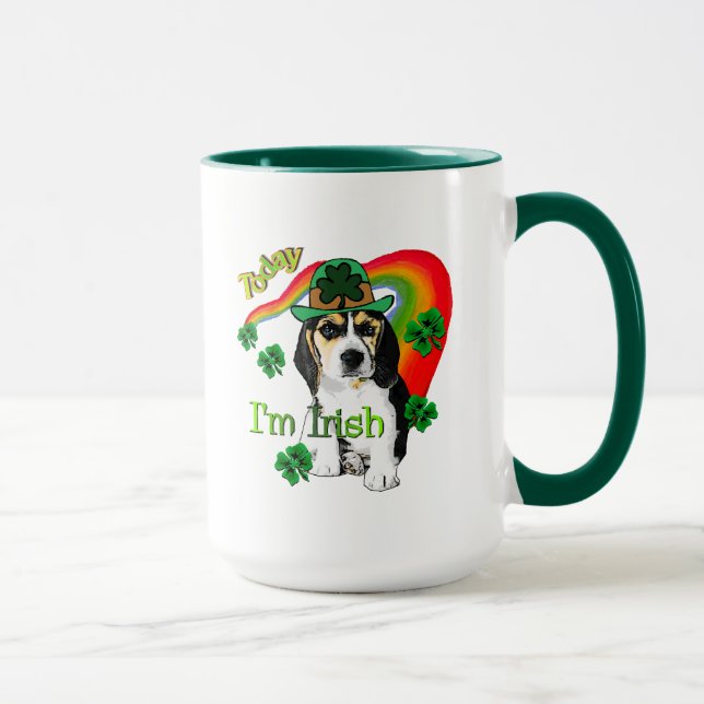 Mug Saint Patrick beagle (Droite)