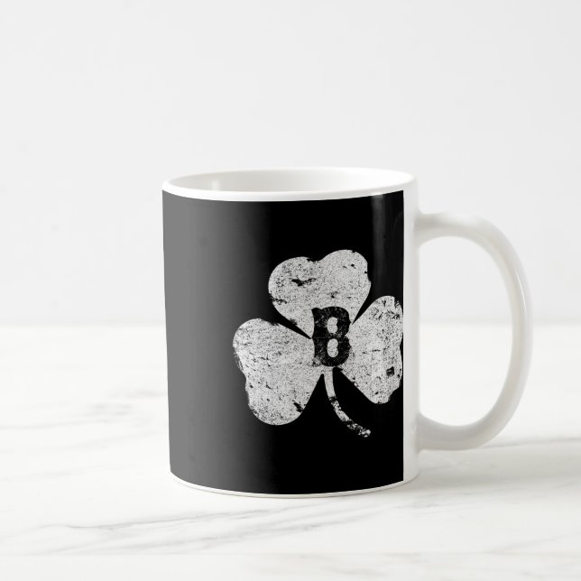 Mug Saint-Patrick Journee Boston Shamrock Irlandais en (Droite)