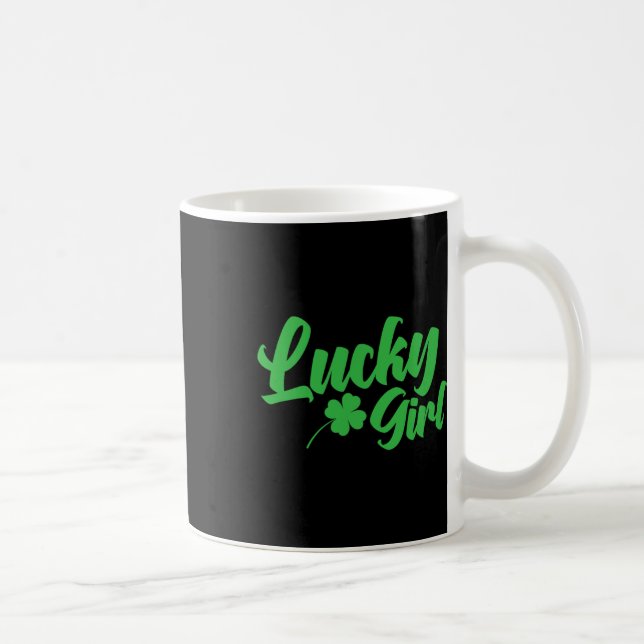 Mug Saint Patrick`s Day Lucky Girl (Droite)
