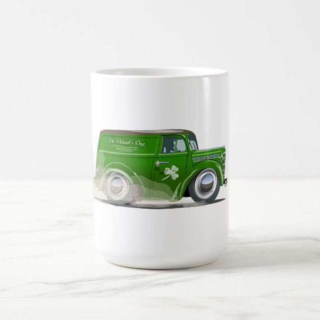 Mug  Saint Patrick vintage Cartoon Van (Centre)