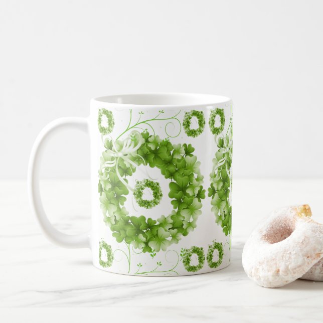 Mug Saint Patrick's Day (Avec donut)