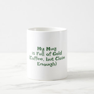 Mug Saint Patrick's Day, Drôle Texte Restez chanceux