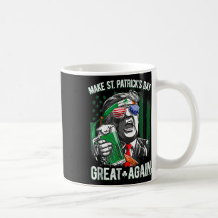 Mug Saint-Patrick's Day Great again Funny Trump 1