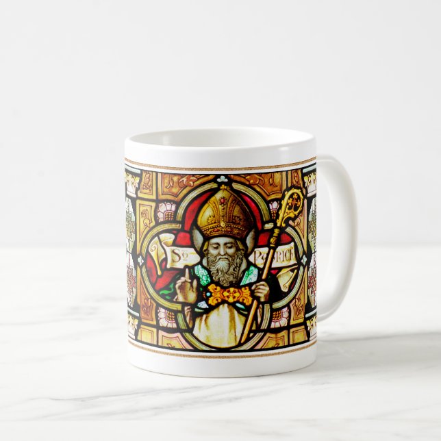 Mug Saint Patrick's Day Irish Blessings Don (Devant droit)