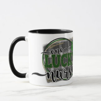 Mug Saint Patty's Day One Lucky Nurse Cadeau