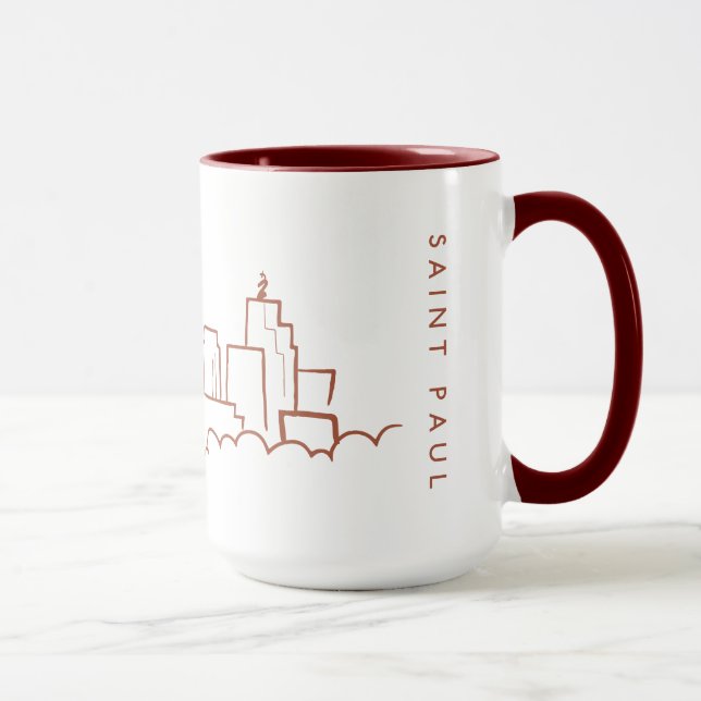Mug Saint Paul, horizon du Minnesota (Droite)