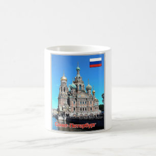 Mug Saint-Pétersbourg - Eglise - Russie -