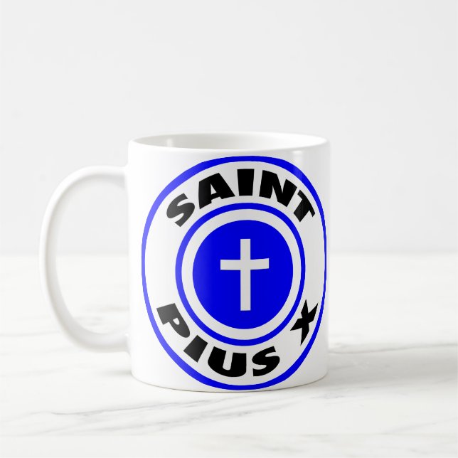 Mug Saint Pius X (Gauche)